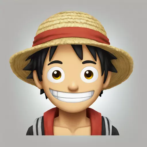 Luffy emoji