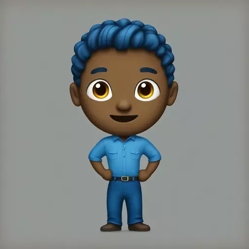 Blue tike  emoji