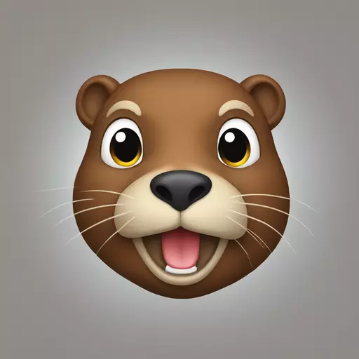 beaver hello emoji