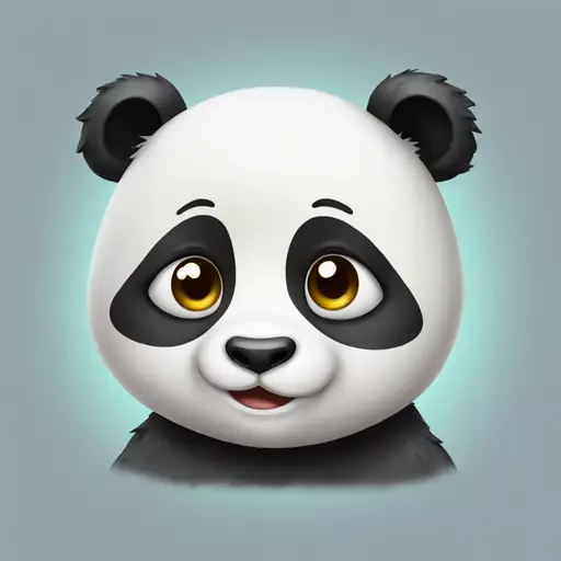 cute panda emoji
