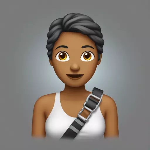 Woman with sling emoji