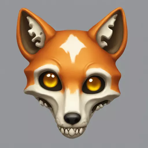 Fox skull emoji