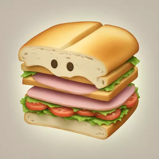 sandwich emoji