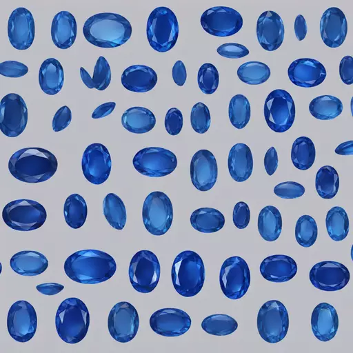 sapphire oval gem emoji
