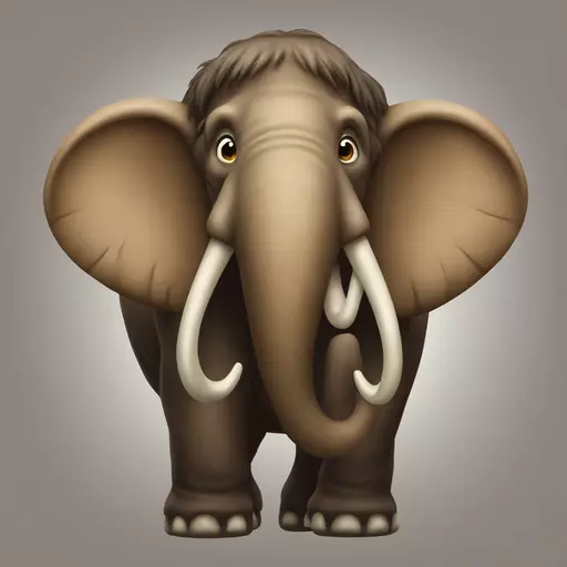 mammoth emoji
