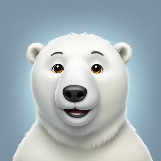 polar bear emoji