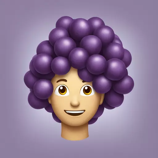 single grape emoji