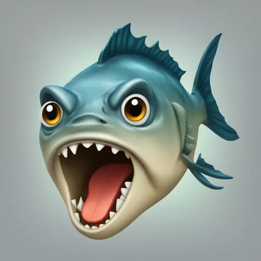 piranha emoji
