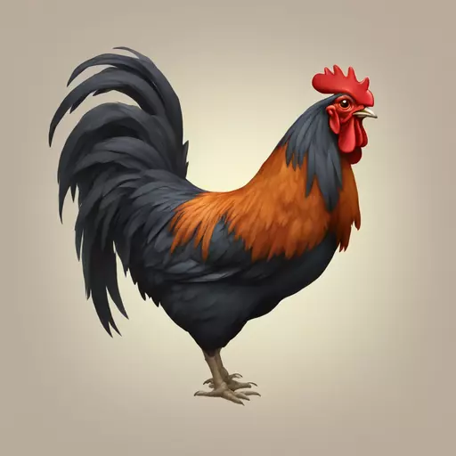 rooster emoji
