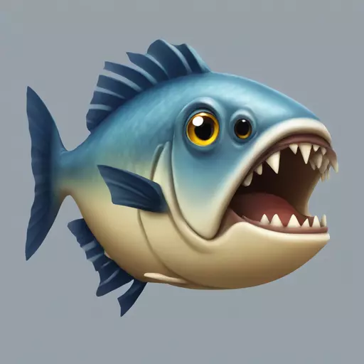 piranha emoji
