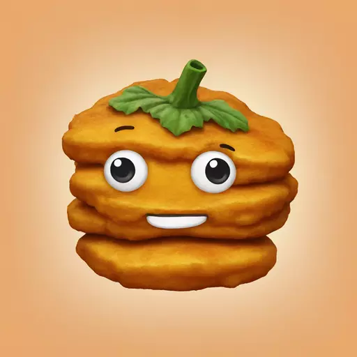 Pumpkin fritters emoji