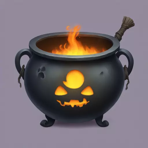 witch cauldron emoji