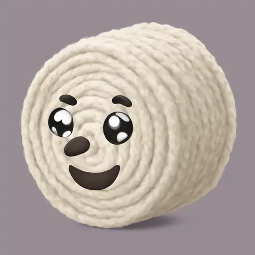 wool roll emoji