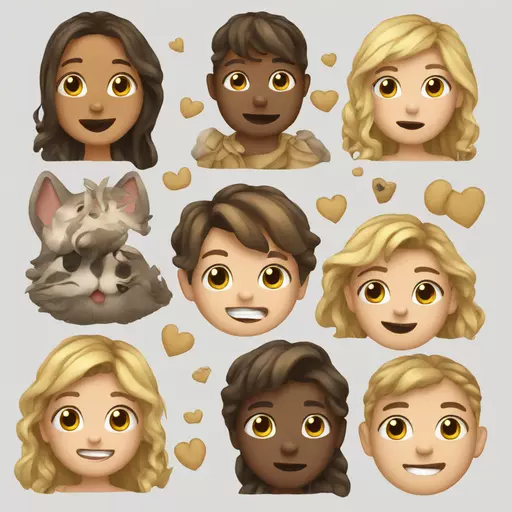 Cute stickers  emoji
