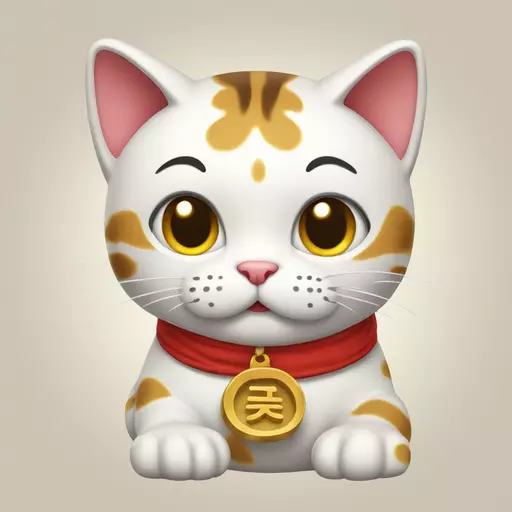 Lucky Cat emoji