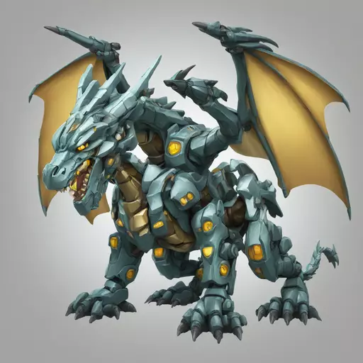 mecha dragon emoji