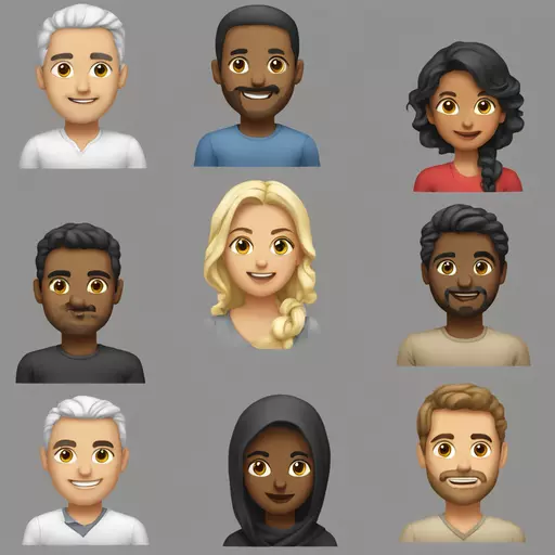 صورة لقط على هيئة انسان شرير  emoji