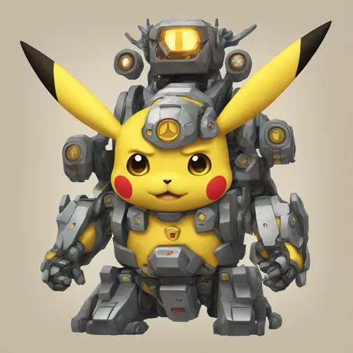 mecha pikachu emoji