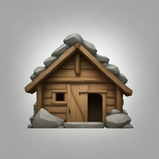 mountain shelter emoji