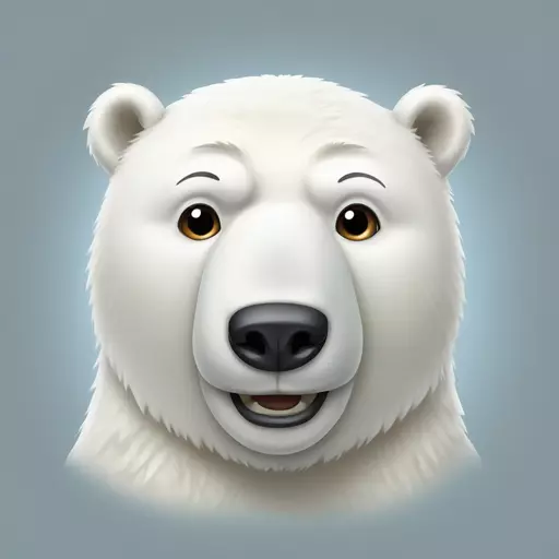 polar bear emoji