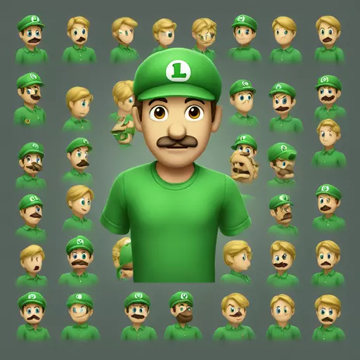 luigi emoji