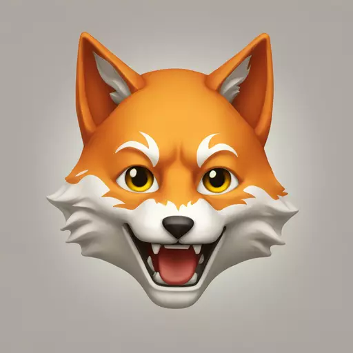 kitsune mask emoji