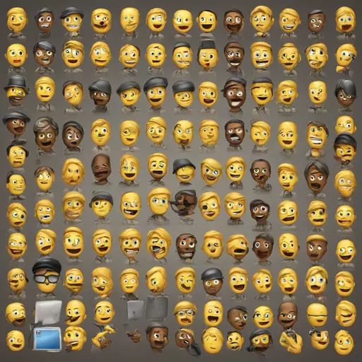 create emoticons for me that are suitable for DELTA Electronics Bodman emoji