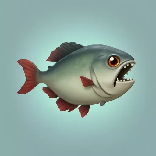 piranha emoji