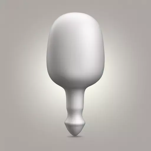 a 3d butt plug  emoji