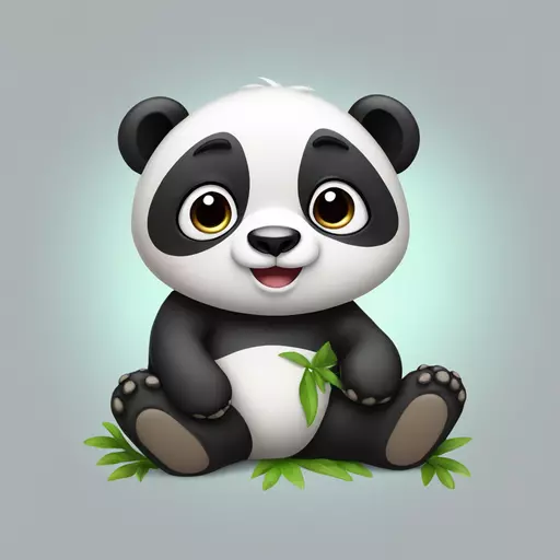 cute panda emoji