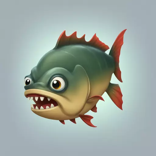 piranha emoji