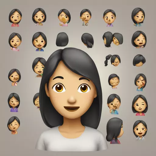 asian woman emoji