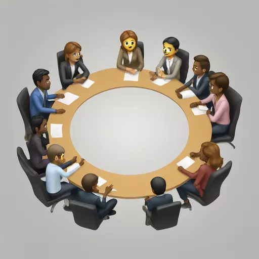 group discussion circle emoji