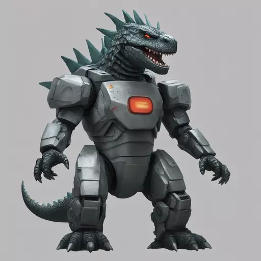 mecha godzilla emoji