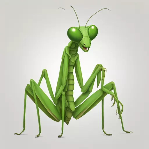 praying mantis emoji