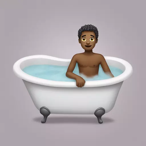 bathtub emoji