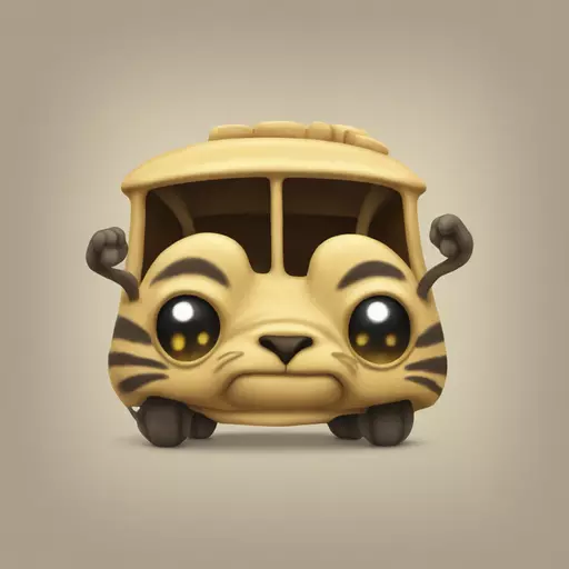 The Catbus emoji