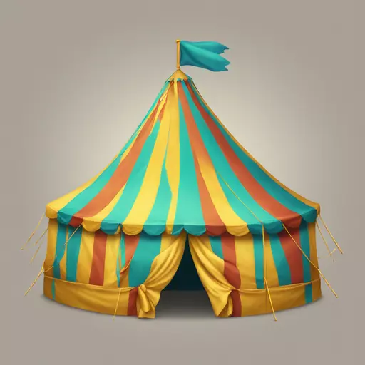 carnival tent emoji