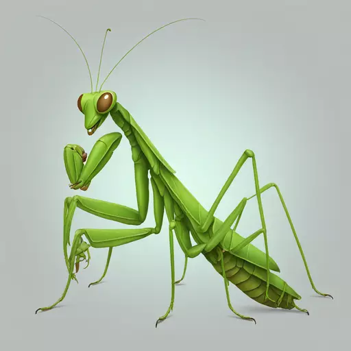 praying mantis emoji