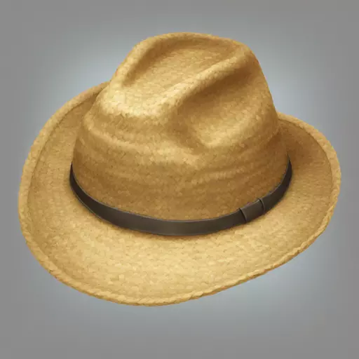 straw hat emoji