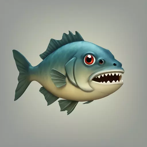 piranha emoji