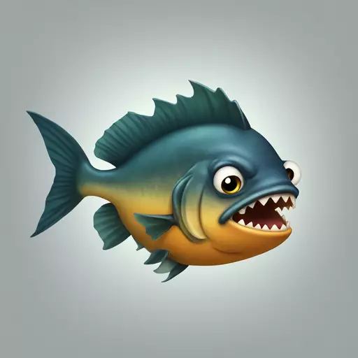 piranha emoji