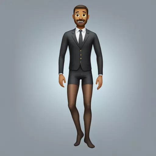 man in pantyhose emoji