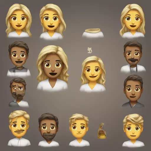 كلب ضاحك emoji