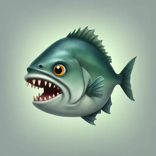 piranha emoji