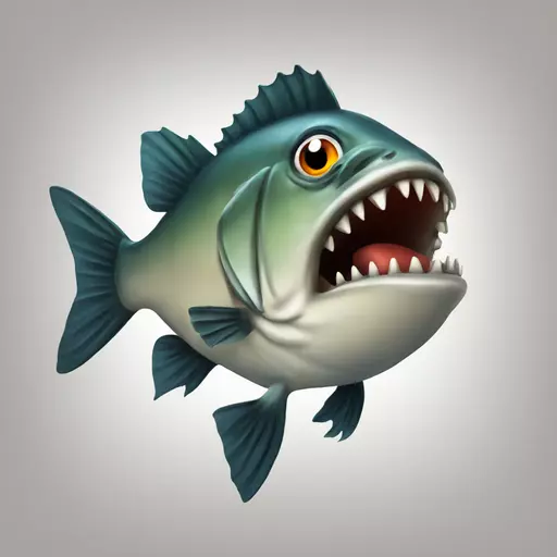 piranha emoji