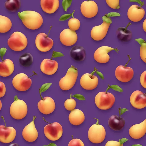 peach, eggplant and cherry emoji, also the tongue out emoji emoji