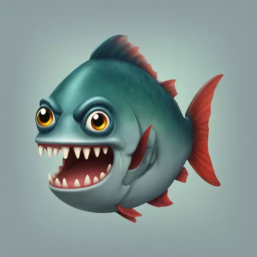 piranha emoji