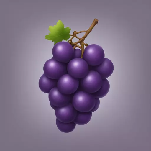 single grape emoji