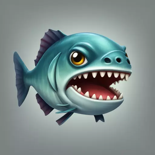 piranha emoji